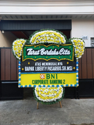 Papan Bunga Duka di Sunter Jaya
