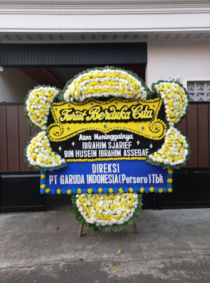 Papan Bunga Duka di Sunter Jaya