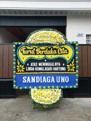 Papan Bunga Duka di Sunter Jaya