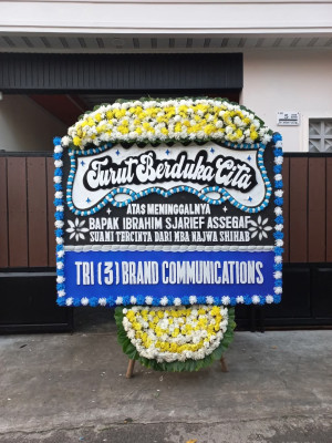 Papan Bunga Duka di Sunter Jaya